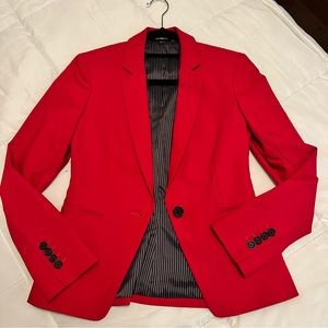 Express Red Blazer size 2.